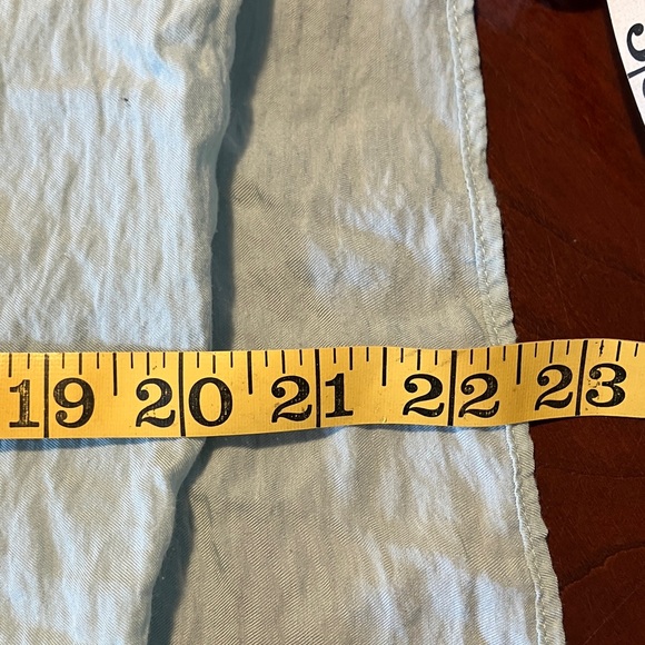 Oversized Dylon Short-Sleeve Wide Placket Top for Anthropologie - Picture 6 of 9